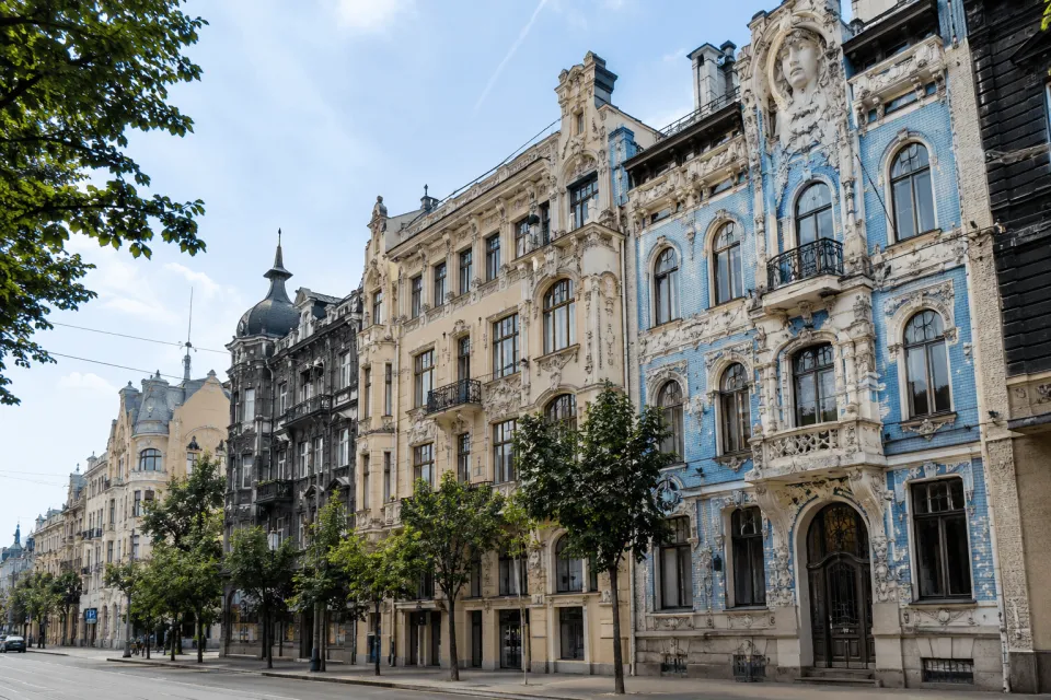 Riga da Neden Bu Kadar Çok Art Nouveau Binası Var?